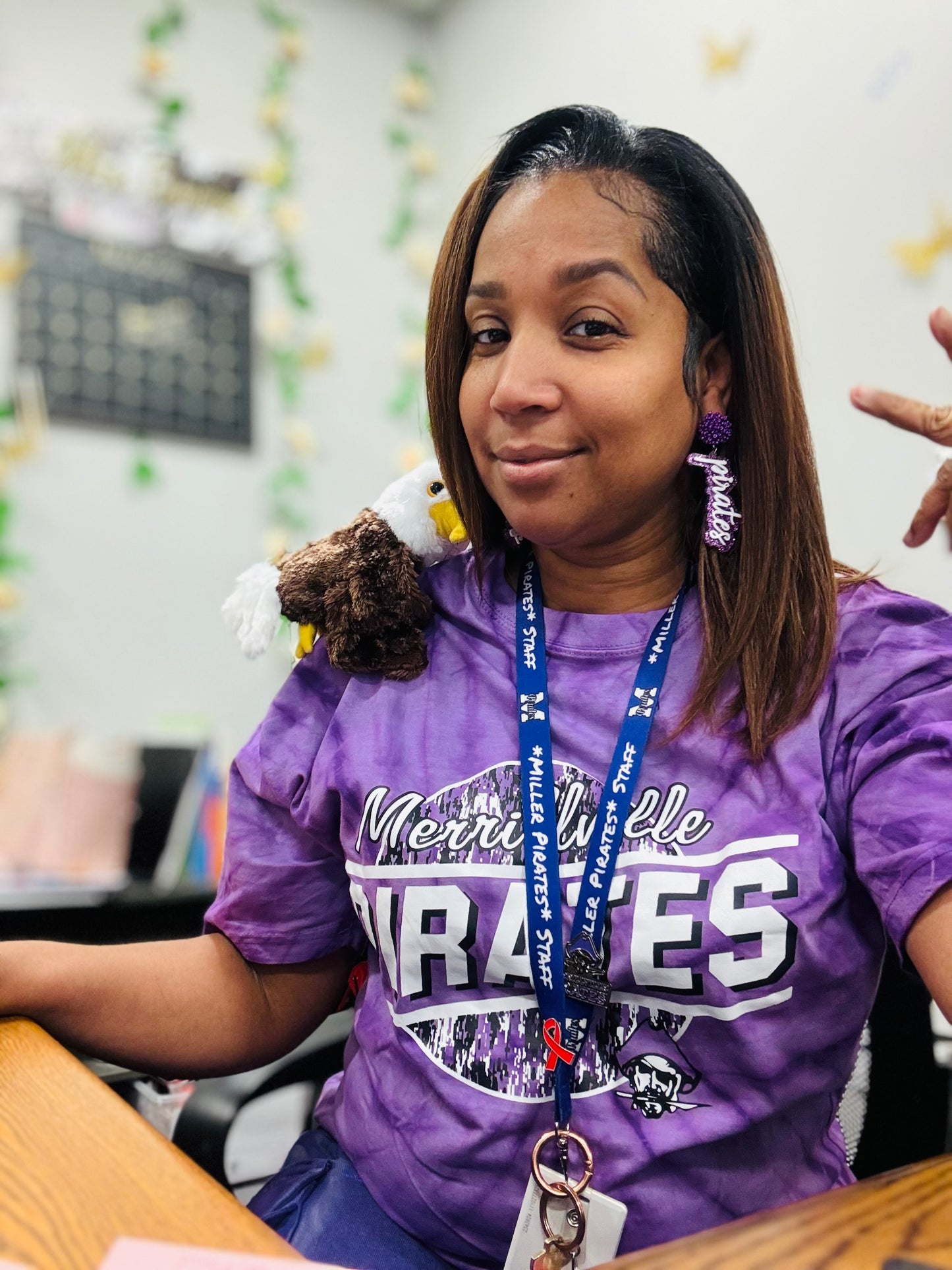 School Spirit Laser Cut Earrings