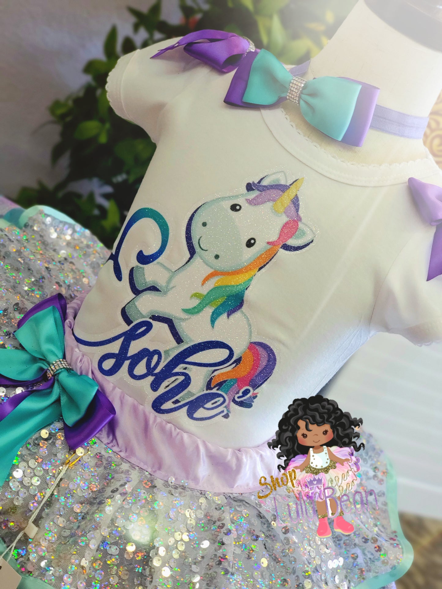 Baby Unicorn Birthday Tutu Baby Unicorn Tutu Set Baby Unicorn dress
