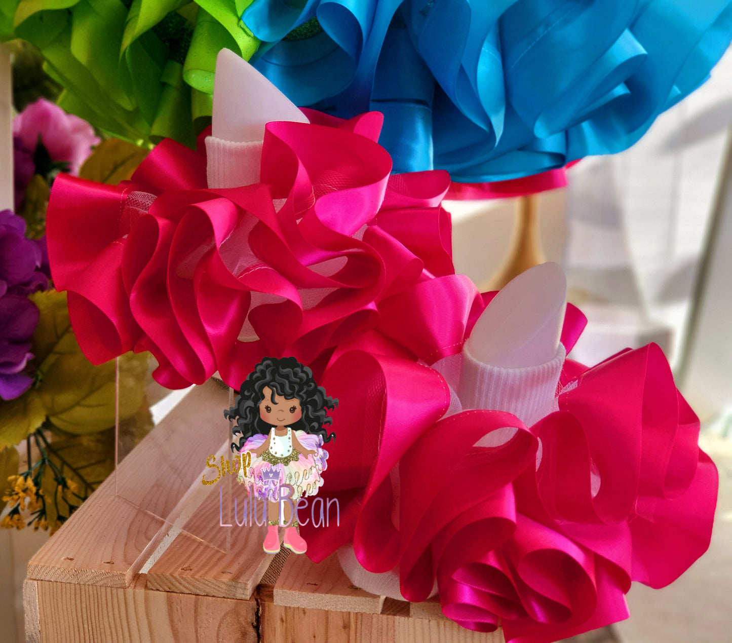 Rainbow Color Melon Block Infants Tutu Rainbow Color Block Girls Tutu Rainbow Color Block Tutu