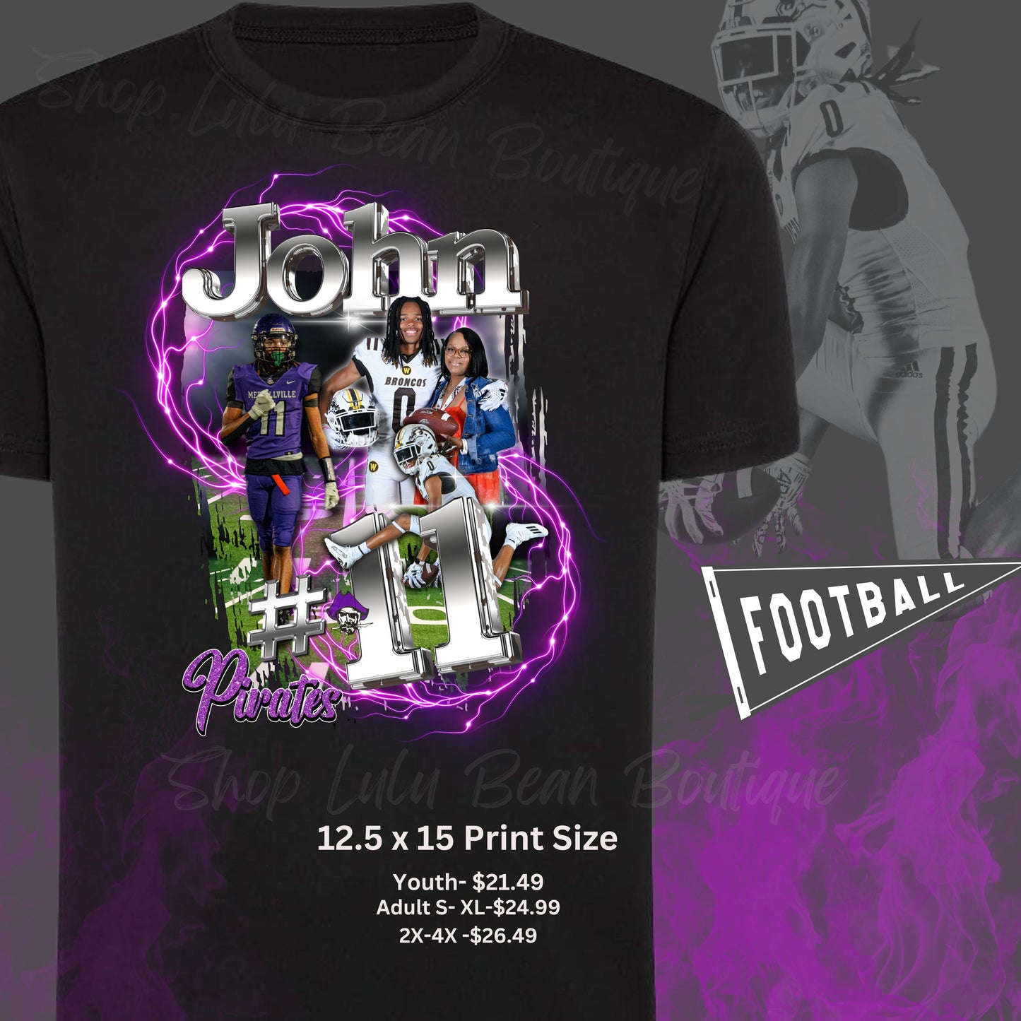 Senior Night Shirts for John Peters