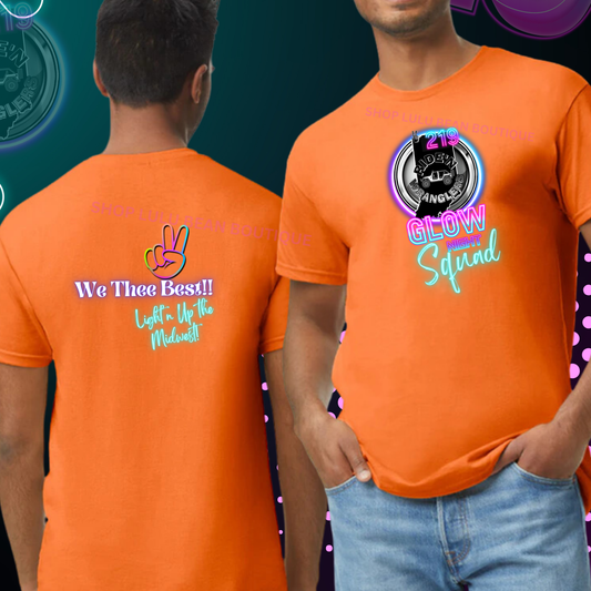 219 Ride'n Wranglers Glow Night Squad Tee's