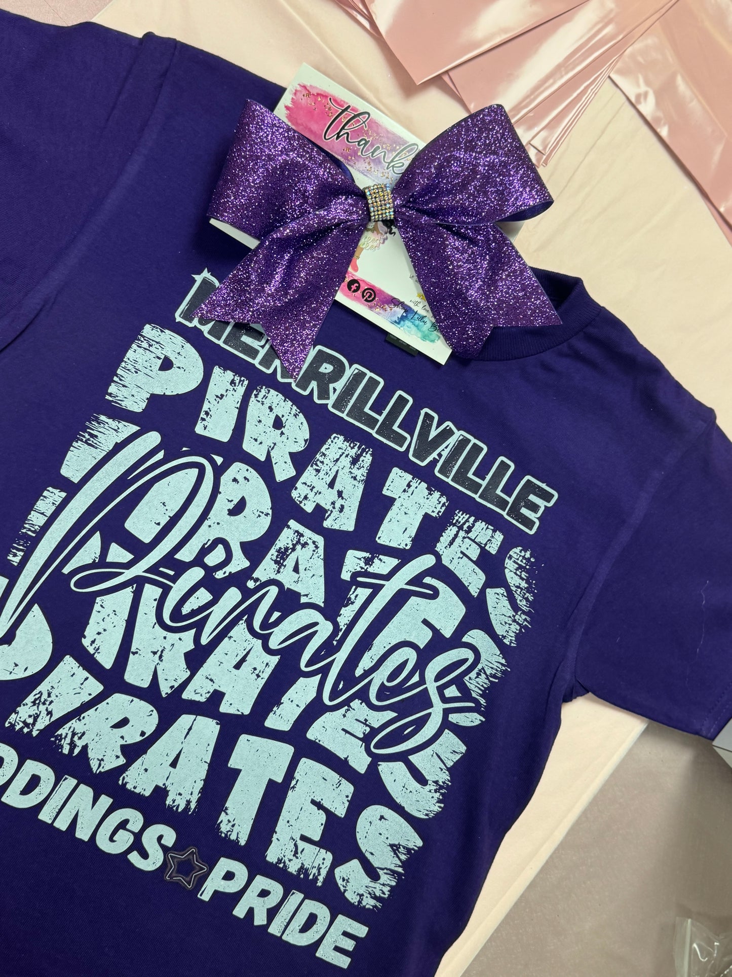 "Merrillville Pirates" Spirit Shirts