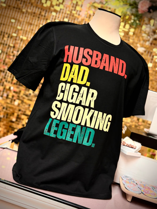 Husband. Dad.Legend Tees