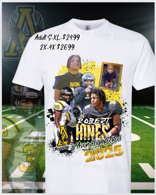 Senior Night Shirts for Robert Hines