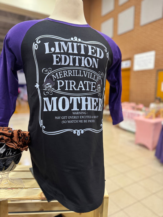 Limited Edition Pirate Raglan Shirt