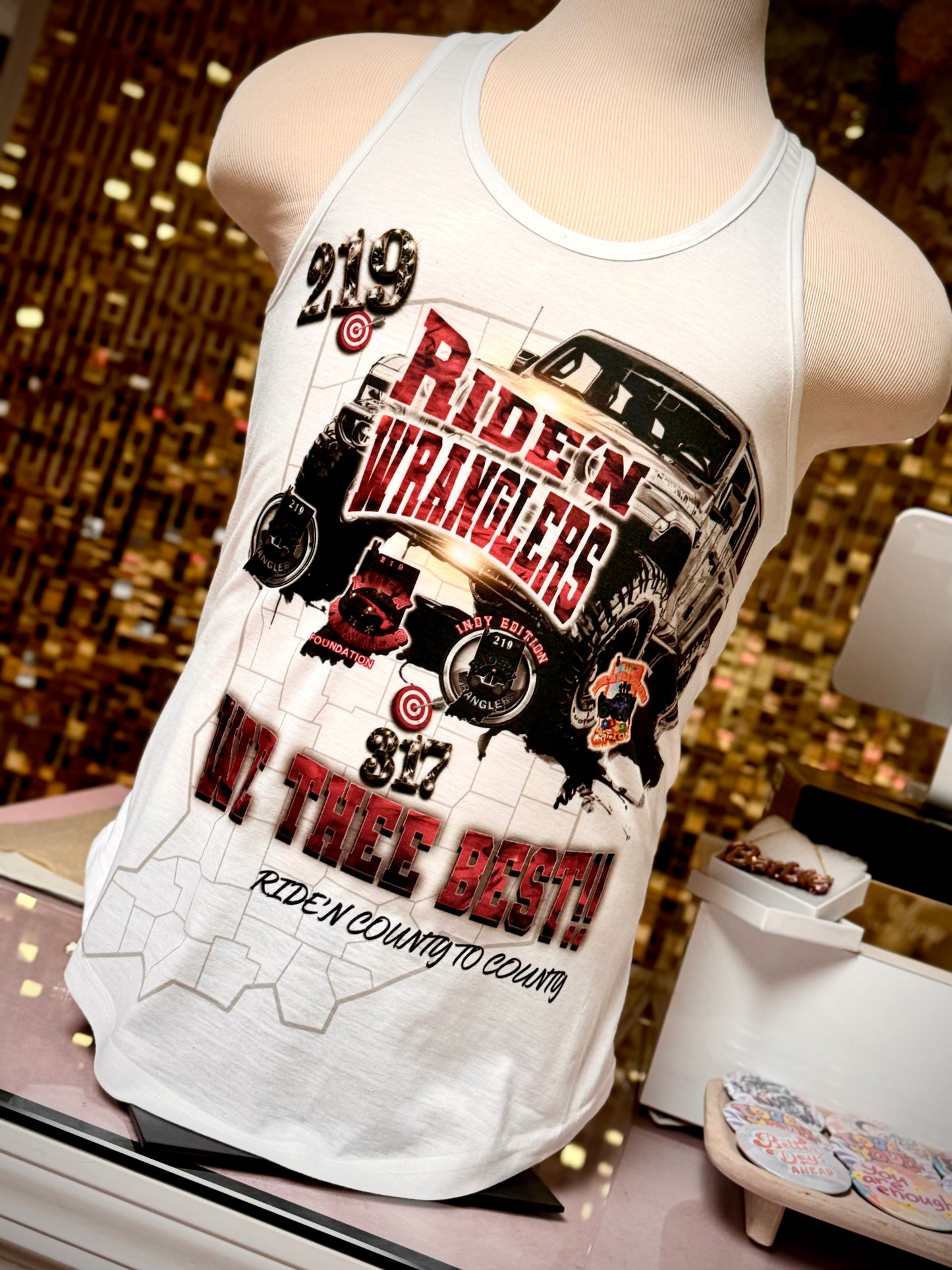 219 Ride'n Wranglers Tank Top