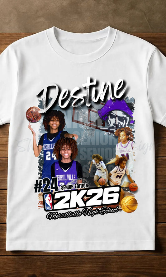 Destine Senior Night Shirts