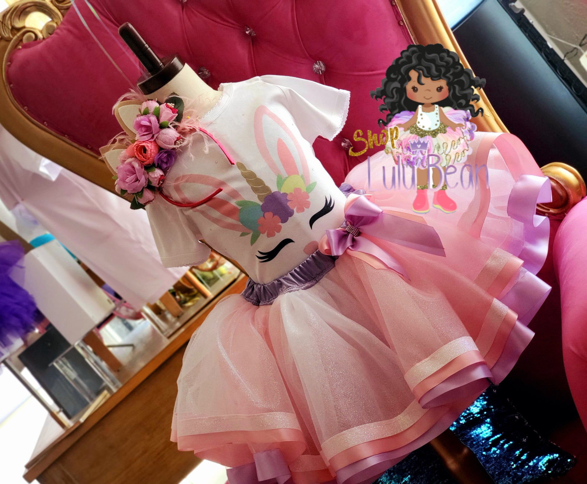 6 Yrs Old Kid Birthday Dress Party with Unicorn Print Children Little Pony  Dress | eBay