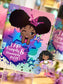 Afro Girl Affirmation Bundle Afro Girl Affirmation Set Afro Girl Affirmation Journal Tumbler Set